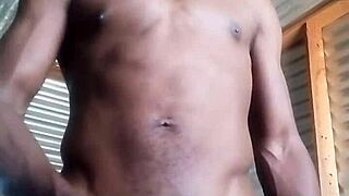 Kneeling and Performing Actions in Homemade Setting