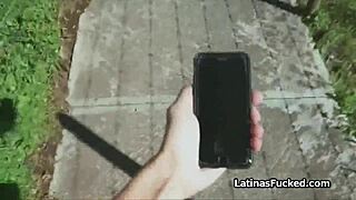 I pick up this hot latina from the street and she sucks my dick soo good.