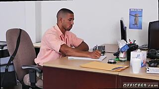 Hot men engage in intense gay sex during class.