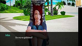 In my new family episode 24, the characters explore big tits and ass