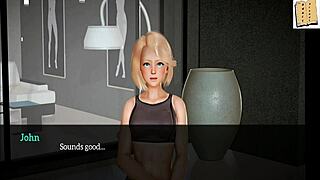 In my new family episode 24, the characters explore big tits and ass