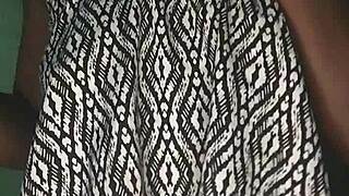 She twerks naked on the beach, showing off her big ass and small tits, feeling so free.