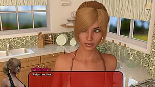 alexandra 187 in erotic cartoon game anime hentai adventure 😊