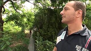 Dirty Blonde Craves Cumshot On Ass After Blowjob And Assfucking.