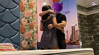 lucero submissive in her first casting pulls off condom at end