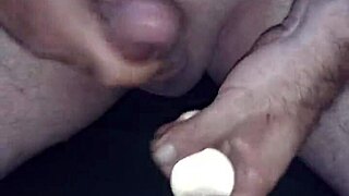 Delicious anal insertion with toys!