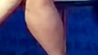 indian milf anchor bent over for doggystyle creampie during cricket show