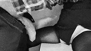 Secretary mounts boss hard for that juicy annual prize without hesitation.