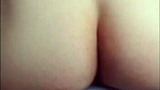 Young twink boy stretches himself with shampoo bottle in wild moment