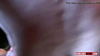 Porscher Wells Takes Multiple Facials in Wild Orgy