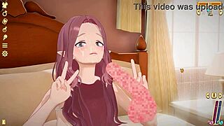 cute hentai girl toyed by pervert, wanna watch?