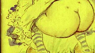 Vintage erotic illustration