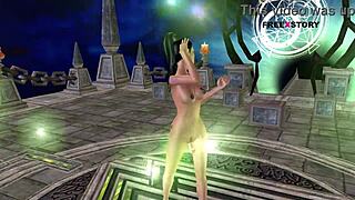 I share Neha Bhabhi's sex adventure in this Hindi animated story