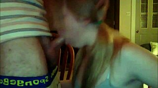 Girlfriend with pigtails sucks and gets facial - ultrafappers com