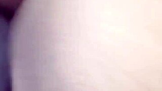 In the early morning, this tattooed ebony bbw gets her fat pussy and ass fucked hard on the bed.