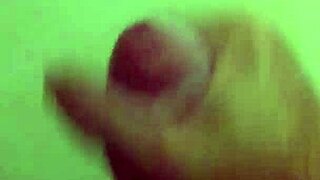 me stroking my cock to a quick cumshot