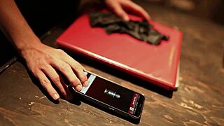 Ever seen a redhead babe bound for teasing tribbing action?