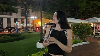 getting a sneaky blowjob right in the middle of a busy restaurant