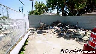 oiled up big ass babe ready for hardcore action