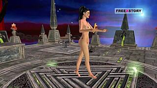 check out this animated 3d cartoon of indian teen 18+ in sexy poses 😍🎥💃