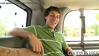 Two gay men in intimate connection.