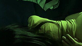 Myanmar Beauty with Big Ass Bent Over in Steamy Doggy Scene