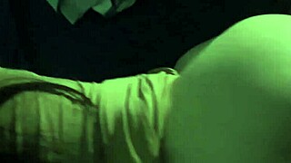 Myanmar Beauty with Big Ass Bent Over in Steamy Doggy Scene