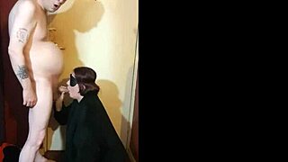 Shy Amateur Couple Gives Blowjob Leading to Naked Creampie Sex