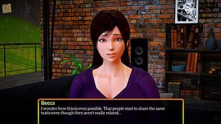 Milf Brunette And Redhead In Cartoon Anime Hentai With Small Tits And Ass