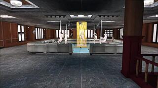 i enjoy fallout 4 multi pole dance in anime style