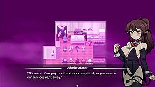 Corporate succubus part 4 in game anime hentai
