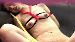 I got tied up on the hotel sofa, AV playing while my wife humiliates me as a gay couple