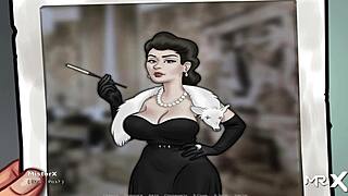 Summertime saga bold breast groping scene