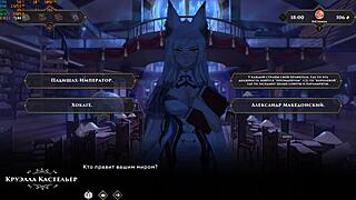 oh wow, that slutty nurse masturbates to monster cock cumshot on her big tits!