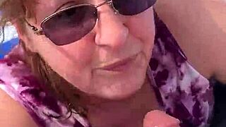 यो, ये नाइसबिगडीडीडी आउटडोर ब्लोजॉब बड़ी टिट्स के साथ, कितनी गर्म! 🔥