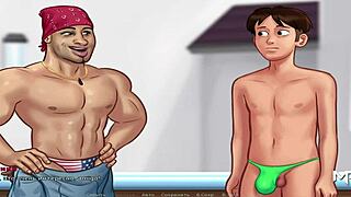 Milf at work in summertime saga enjoys 69 position uncensored