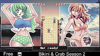 Bikini & Crab Season 2 Striptease Game