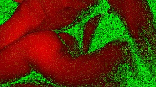 couple's rough face fucking with natural tits in bad light