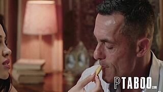 seductive snack with renato and alyssa bounty, yes!