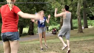 Could nudity spark some wild fun in this video?