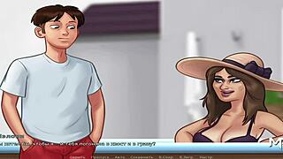 Milf at work in summertime saga enjoys 69 position uncensored