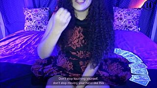 agatha dolly gives joi with tarot on halloween!