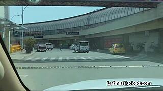 Big Tit Colombian Pussy Drilled Hard During Raw Casting Session