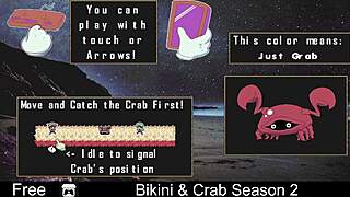Bikini & Crab Season 2 Striptease Game