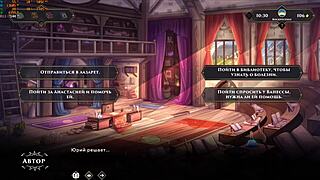 oh wow, that slutty nurse masturbates to monster cock cumshot on her big tits!