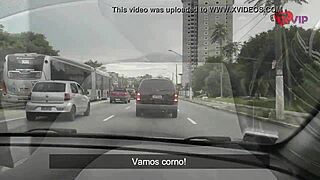 Cristina Shows Under Skirt! Cuckold Films Wife In Market