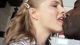 Cucky, watch your wife Cayenne get taken by my big black cock in close-up!