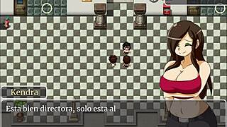 My College Teacher And Student In Anime Hentai Game