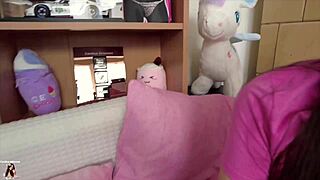 Stepdaughter Plays Dirty Game with Stranger in Her Room, OMG!