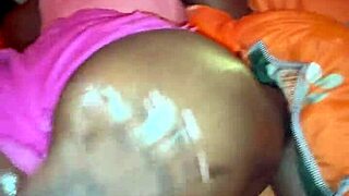 Big booty girlfriend teases with her ass, shaking it for her friend